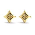 Channel Set Diamond Vlora Star Stud Earrings