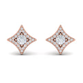 Diamond Vlora Star Stud Earrings