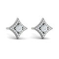 Diamond Vlora Star Stud Earrings