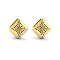Diamond Vlora Star with Channel Set Diamond Cluster Stud Earrings