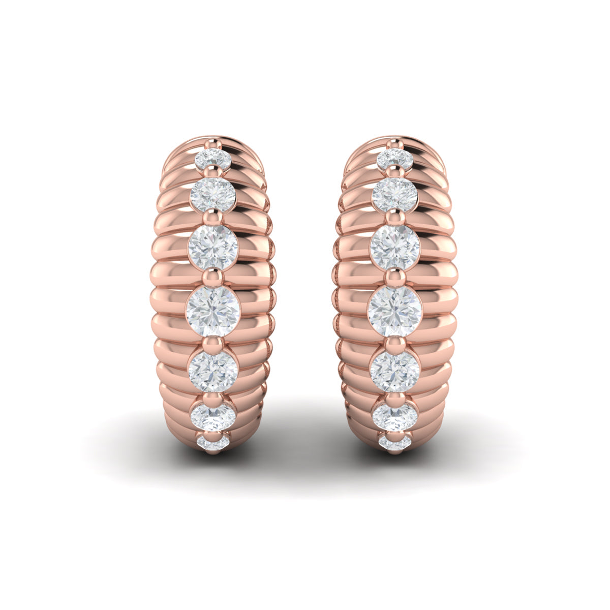 Sea Urchin Huggie Earrings
