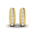 Sea Urchin Huggie Earrings