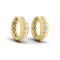 Sea Urchin Huggie Earrings