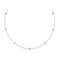 Multi Diamond Vlora Star Necklace