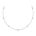 Multi Diamond Vlora Star Necklace