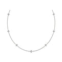 Multi Diamond Vlora Star Necklace