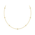 Multi Diamond Vlora Star Necklace