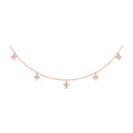 Diamond Multi Vlora Star Tassel Necklace