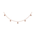 Diamond Multi Vlora Star Tassel Necklace