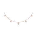 Diamond Multi Vlora Star Tassel Necklace