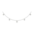 Diamond Multi Vlora Star Tassel Necklace