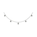 Diamond Multi Vlora Star Tassel Necklace