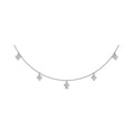 Diamond Multi Vlora Star Tassel Necklace
