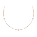 Diamond Cluster Multi Vlora Star Pendant Necklace