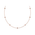Diamond Cluster Multi Vlora Star Pendant Necklace