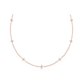 Diamond Cluster Multi Vlora Star Pendant Necklace