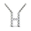 Diamond  Alphabet Pendant Necklace, H