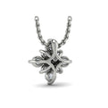 Floating Diamond Star Pendant Necklace