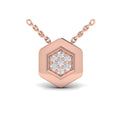 Diamond Honeycomb Pendant