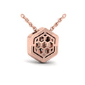 Diamond Honeycomb Pendant