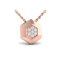 Diamond Honeycomb Pendant