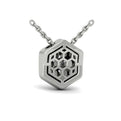 Diamond Honeycomb Pendant
