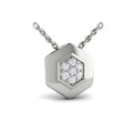 Diamond Honeycomb Pendant