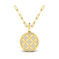 Star Diamonds and Diamond Pendant Necklace
