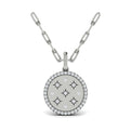 Star Diamonds and Diamond Pendant Necklace