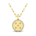 Star Diamonds and Diamond Pendant Necklace