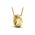 Conch Twist Ring Pendant