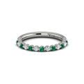 Diamond and Emerald Ring