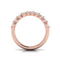 Diamond  Three Row Wrap Ring