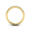 Diamond  Three Row Wrap Ring