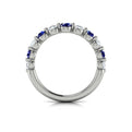 Diamond and Sapphire Ring