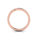 Channel Set Diamond Baguette Open Wrap Ring