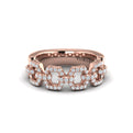 Diamond Link Ring