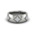 Diamond Cluster Vlora Star Ring