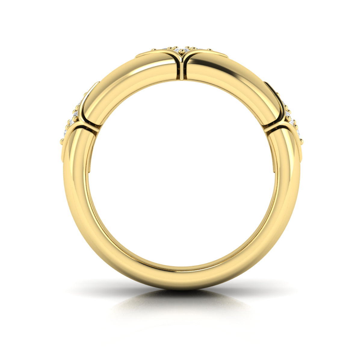 Diamond Cluster Vlora Star Ring