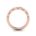 Diamond Baguette Two Row Ring