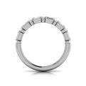 Diamond Baguette Two Row Ring