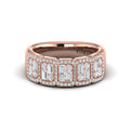 Diamond Baguette Statement Ring