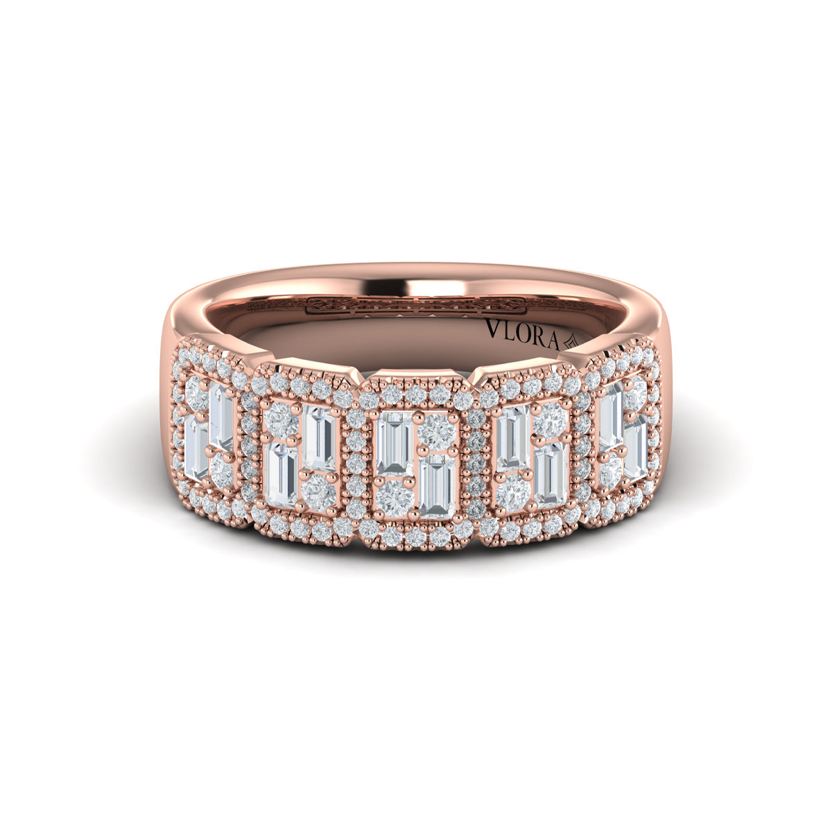 Diamond Baguette Statement Ring
