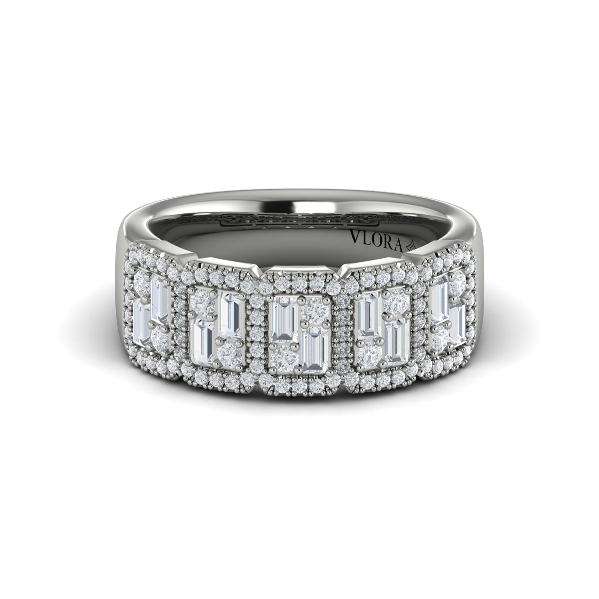 Diamond Baguette Statement Ring