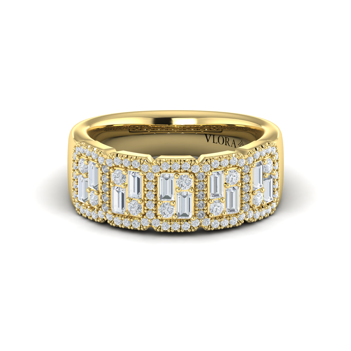 Diamond Baguette Statement Ring