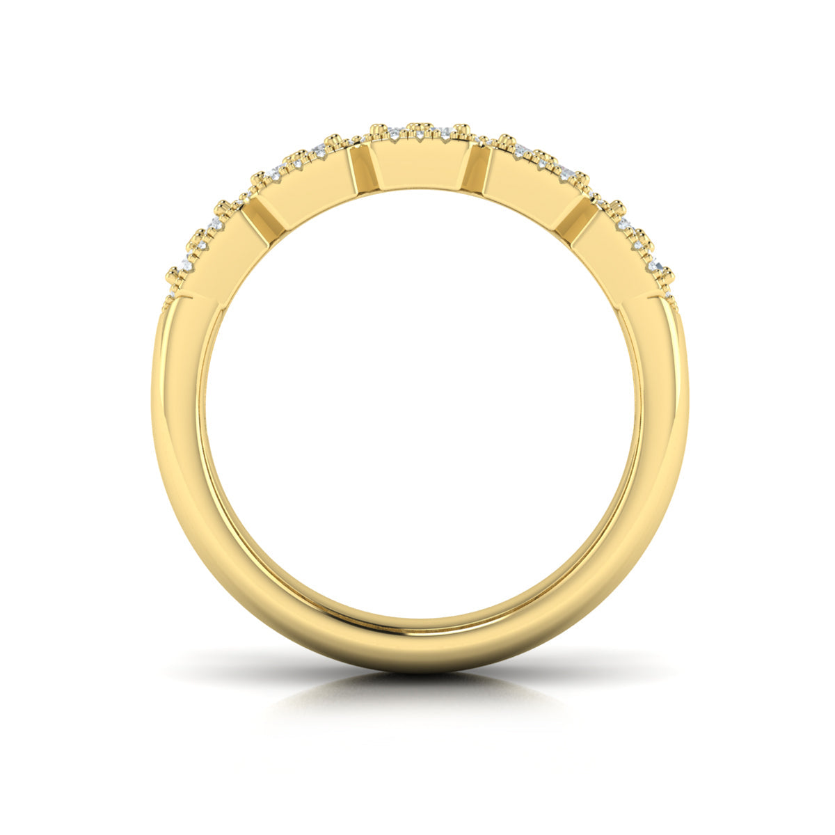 Diamond Baguette Statement Ring