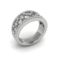 Diamond Open Weave Ring