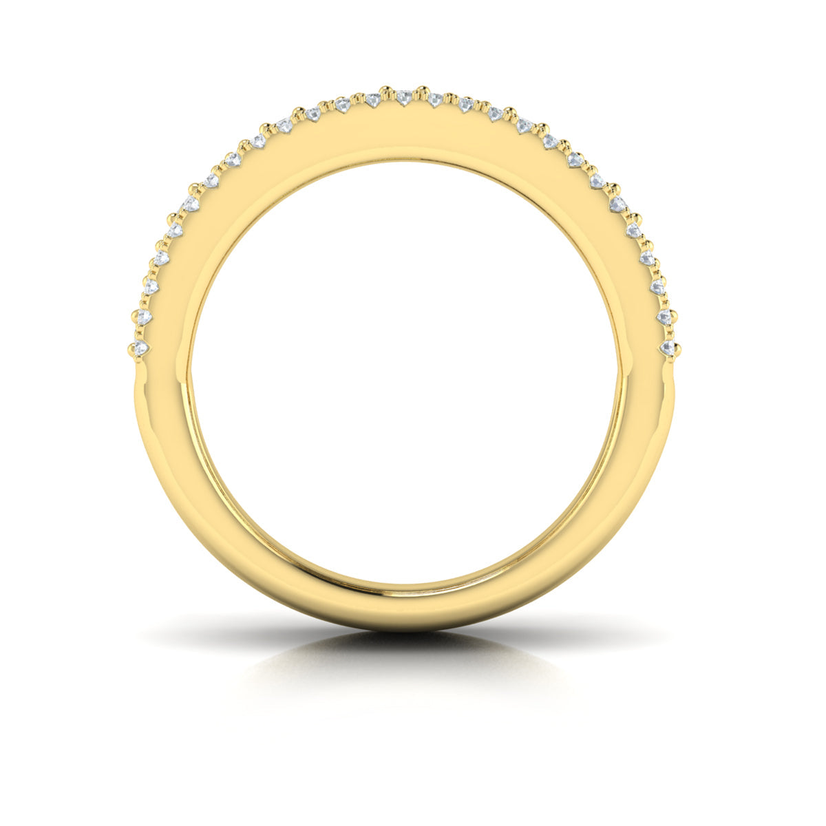 Diamond Open Weave Ring