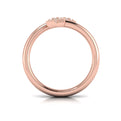 Diamond Cluster Honeycomb Wrap Ring