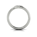 Diamond Cluster Honeycomb Wrap Ring